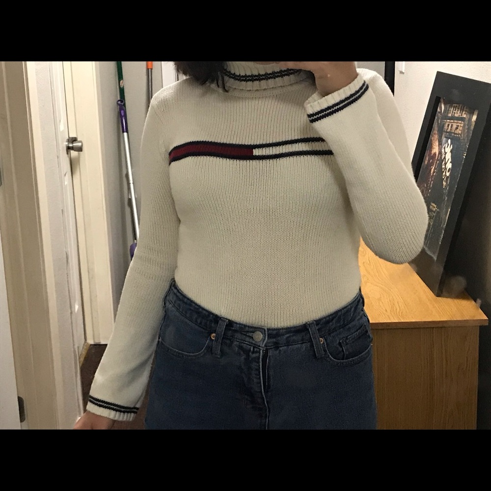 VINTAGE Tommy Hilfiger turtle neck sweater